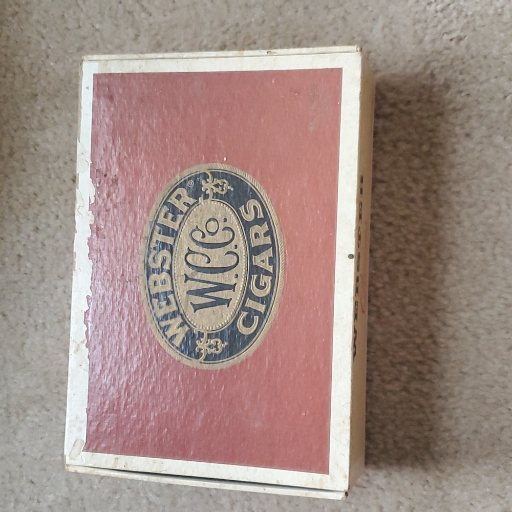 Vintage cigar box